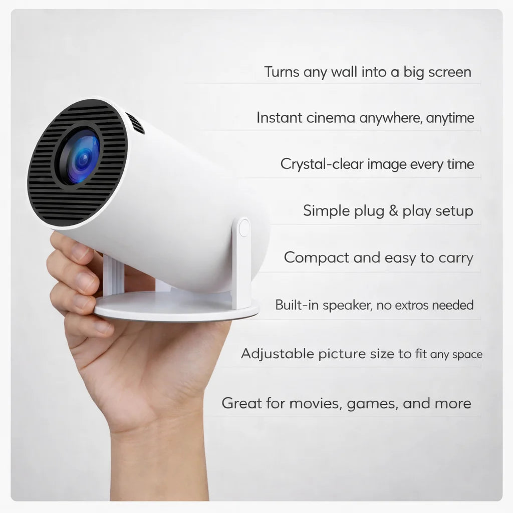 Mini Projector | Breng de bioscoop thuis